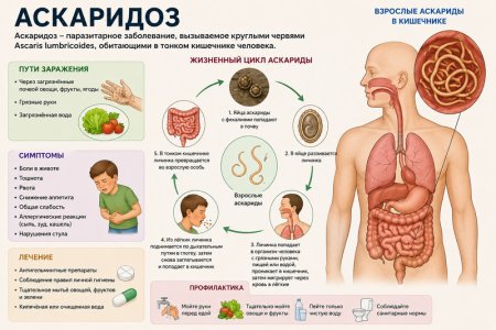Незваные гости детского организма: как распознать и победить аскаридоз