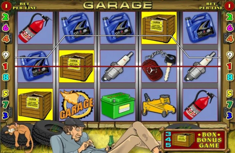 слоты игровой автомат гараж