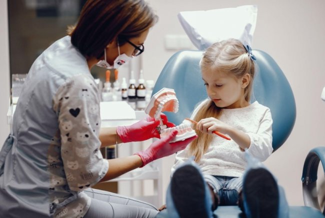Лечение зубов без боли у детей