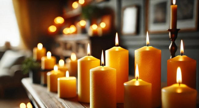 Желтые свечи – эстетика, уют и польза для вашего дома