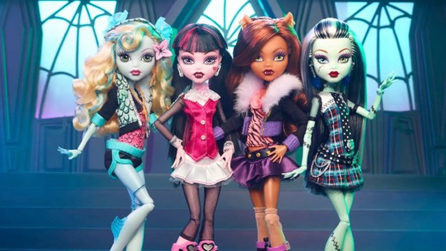 Куклы модельные Monster High