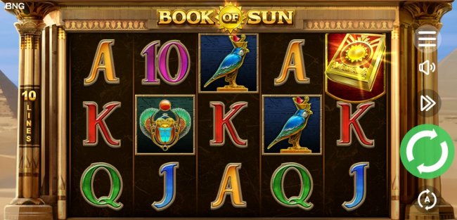 Бонусная игра в Book of Sun