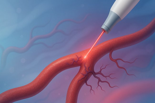 Удаление сосудов лазером в Москве
